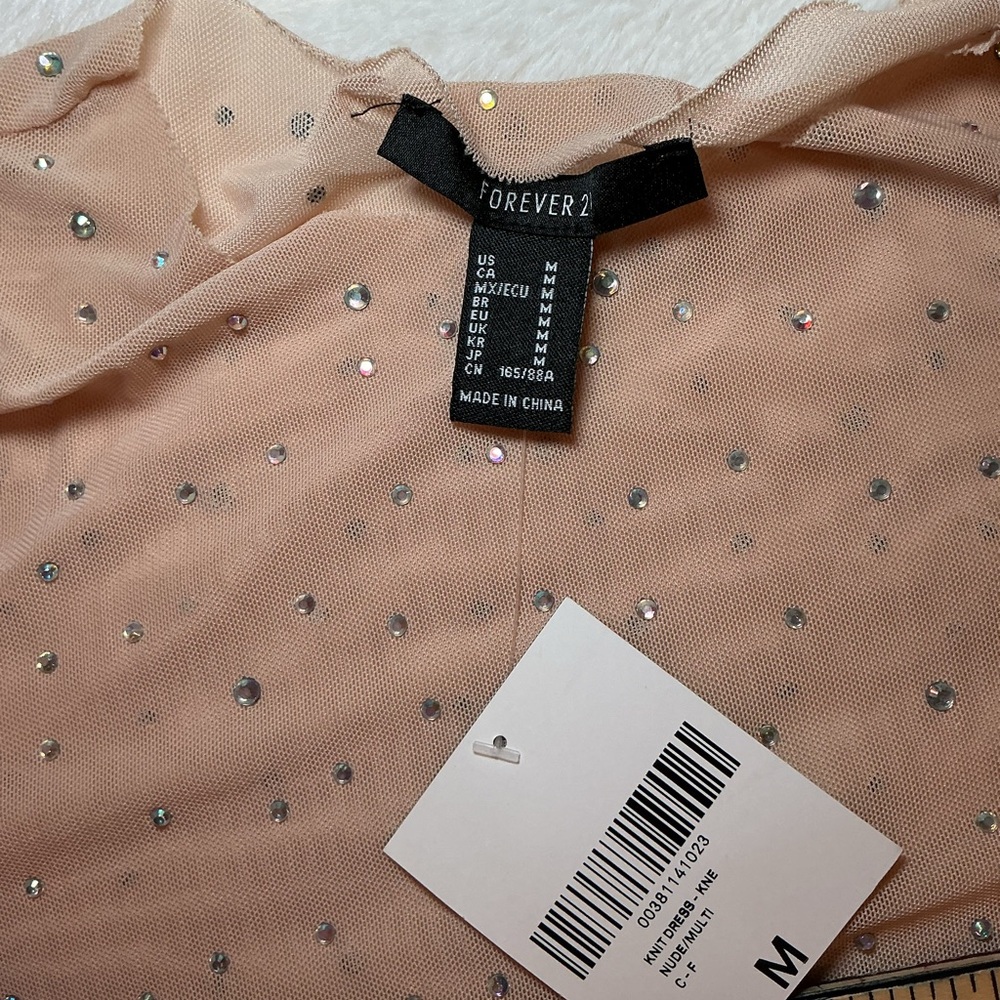 Elegant Pink Long Sleeve Dress - Picture 5 of 6